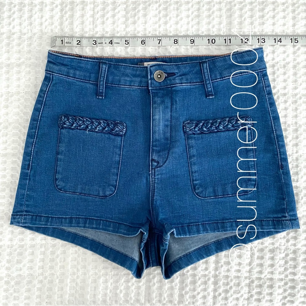 NWOT Roxy In My Head High Rise Denim Shorts 25 - Picture 6 of 10